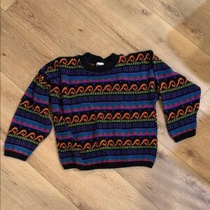 Colorful Patterned Sweater